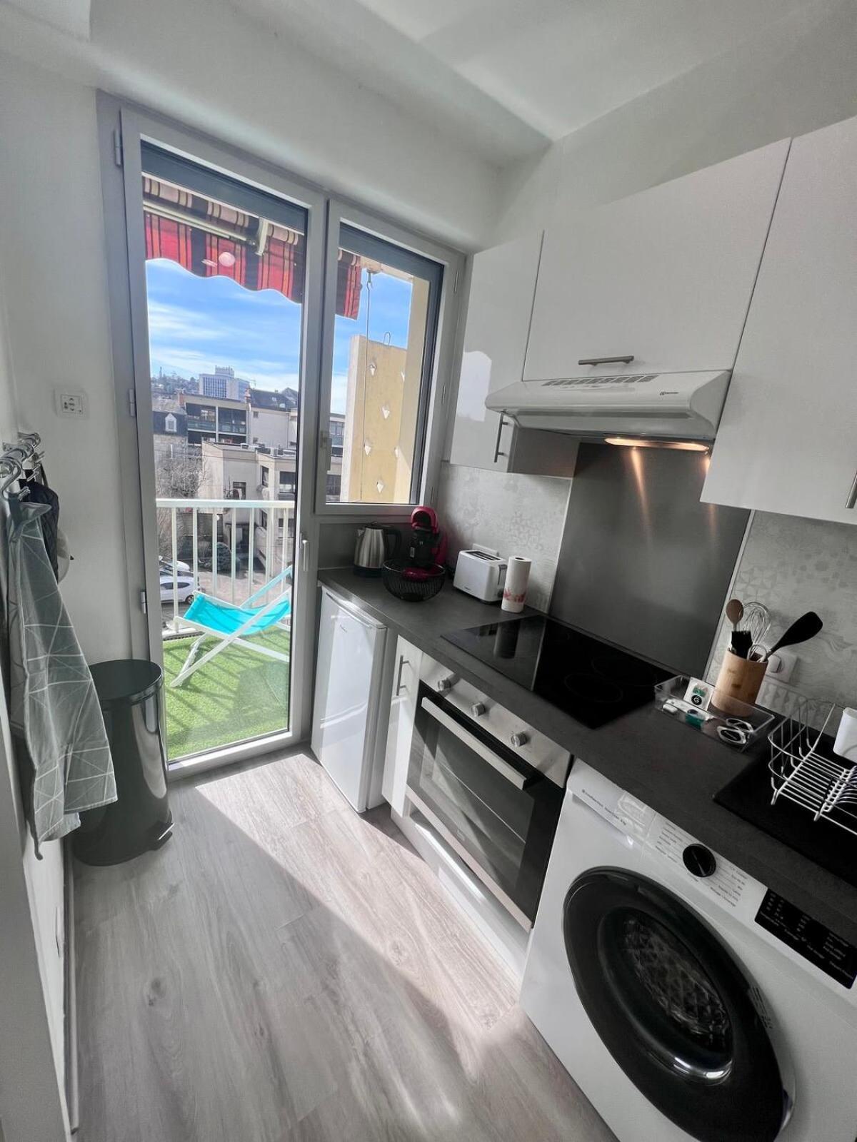 Casa Bert - T2 Avec Parking&Balcon En Centre Ville 布里夫拉盖亚尔德 外观 照片